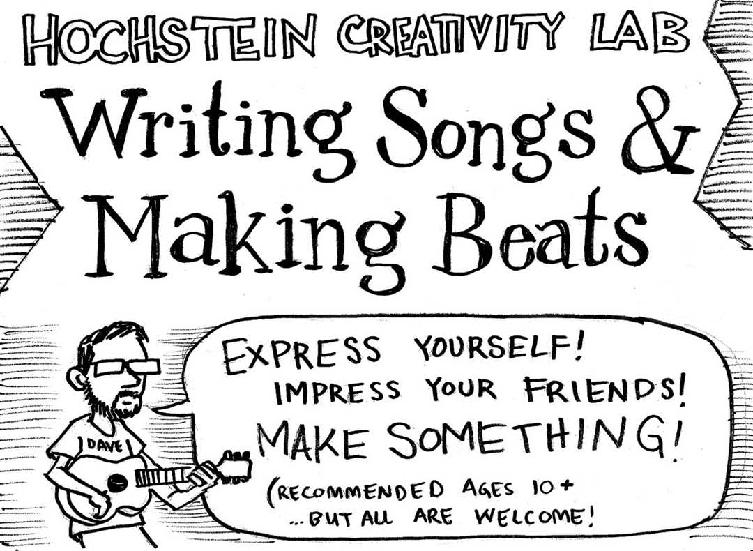 Workshop: Writing Songs and Making Beats 1/25 & 2/1